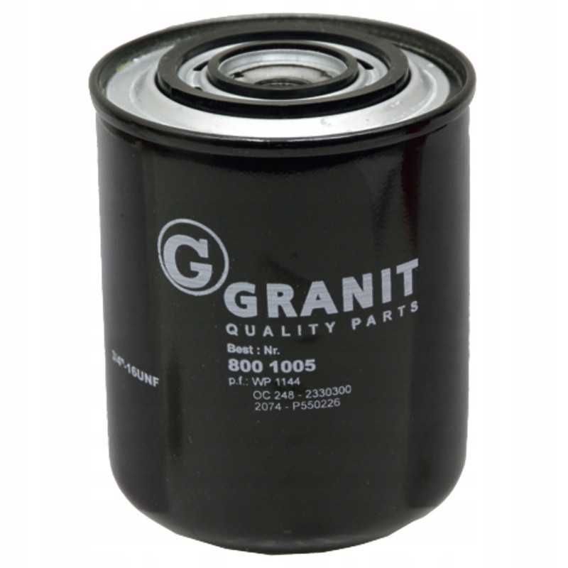 Variklio alyvos filtras 62mm 2bar granitas