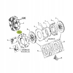 Claas sankabos korpusas 6005000478 originalus
