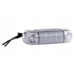 LED priekinis gabaritinis žibintas w61 12v 24v baltas