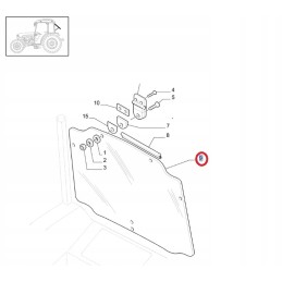 Originalus galinis langas New Holland CNH 5196371