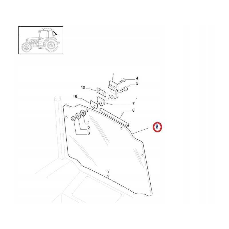 Originalus galinis langas New Holland CNH 5196371