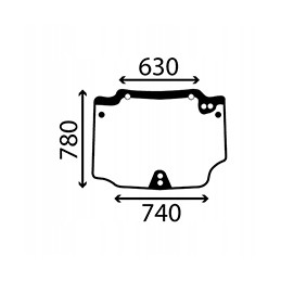 Originalus galinis langas New Holland CNH 5196371