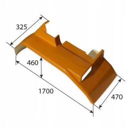 Galinis kairysis sparnas Renault Ceres 7700047368