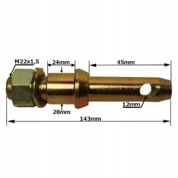 Prisukamas kaištis mf 7 8x146mm 7 8x14unf
