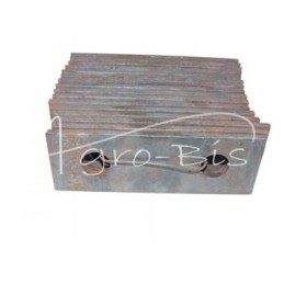 Šlifuoklio galvutės peilis, komplektas, didelis, 150x50x5 fi20