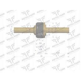 Pilnas gėrimo vožtuvas rf 20908101 rf 20908106 ro