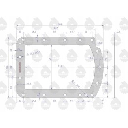Galinės ašies kėbulo sandariklis, priekinis krazelitas