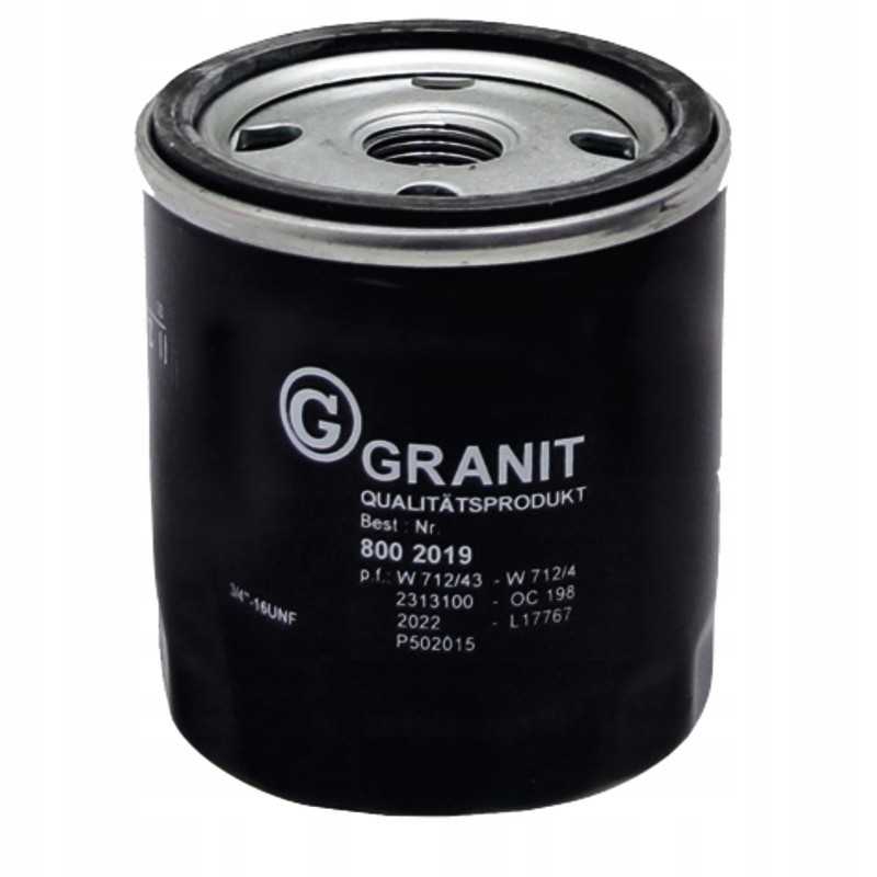 Variklio alyvos filtras 62mm 2bar granitas