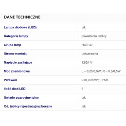 Ūkinės priekabos lempa, sunkvežimių puspriekabė, autobusas