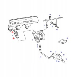 O žiedas fendt x548898001000 originalus