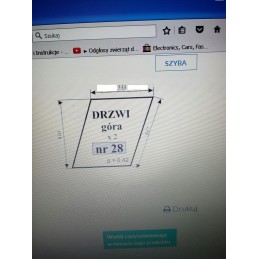 Durų stiklo viršus 533 610 647 1604 1201 1204 385 28