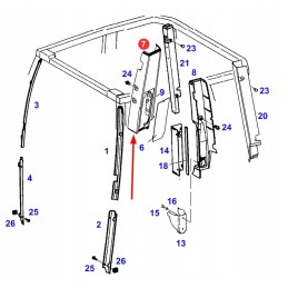 G716810240012 šoninis skydelis