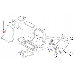 G716501500013 keleivio sėdynės užvalkalas
