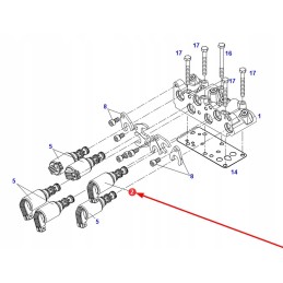 G339150600050 hidraulinis solenoidinis vožtuvas