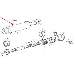 G001990010710 hidraulinių cilindrų sandarikliai