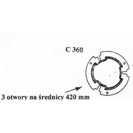 Vidinis svoris 32 kg gale c 360