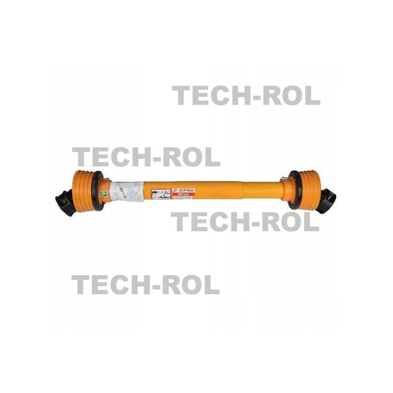 Frezuotas šarnyrinis ir teleskopinis velenas 630nm 1