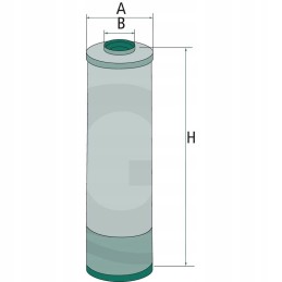 Fendt hidraulinio filtro įdėklas g178860060030 p55059