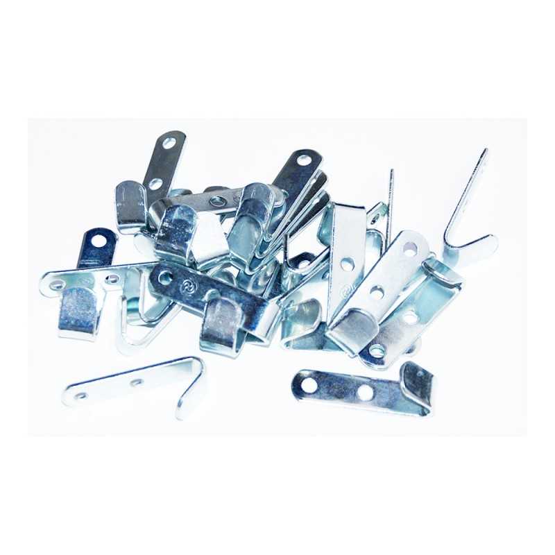 Šoninis kabliukas, elastinės guminės virvelės kabliukas 13-20