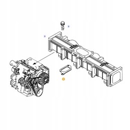 Fendt įsiurbimo kolektoriaus tarpinė f119200090010 pakeičiama