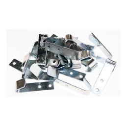 Šoninis kablys, elastingas guminis kabelio kabliukas 20 20