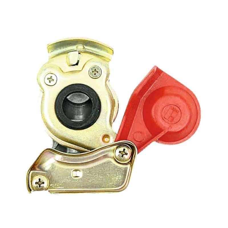 Pneumatinė jungtis m22x1 5 raudona, kieta