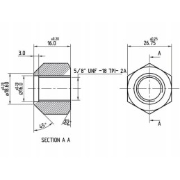 Rato veržlės korpusas ih 3047575r3n