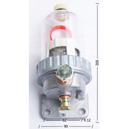 Kuro filtras, vandens separatorius, agroautobusas