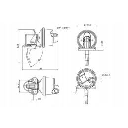 Kramp kuro siurblys telpa į korpusą