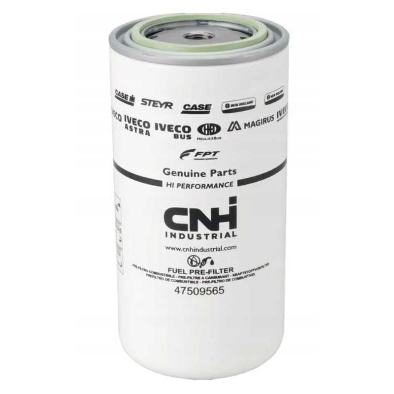 Kuro filtras cnh 47509565 originalus dėklas nh steyr