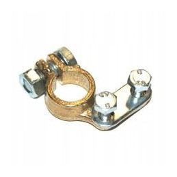 Žalvarinis akumuliatoriaus gnybtas akumuliatoriaus gnybtas