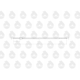 Linka skaitiklio įdėklas mtg l 625mm c 330 ursus