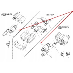 Ff1187 105646905 kelių jungčių kištukas DN 12 5 weo