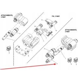 Ff1187 103646904 kelių jungčių kištukas įrankio pusėje