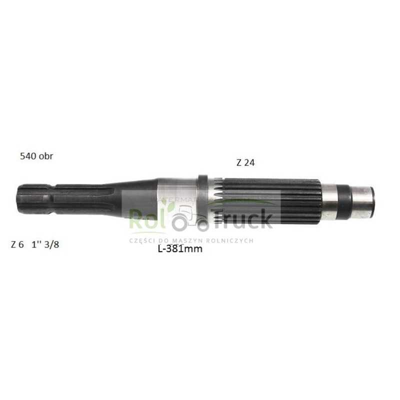 Kardaninis velenas fendt l 381 1 3 8 540 aps./min 178109140021