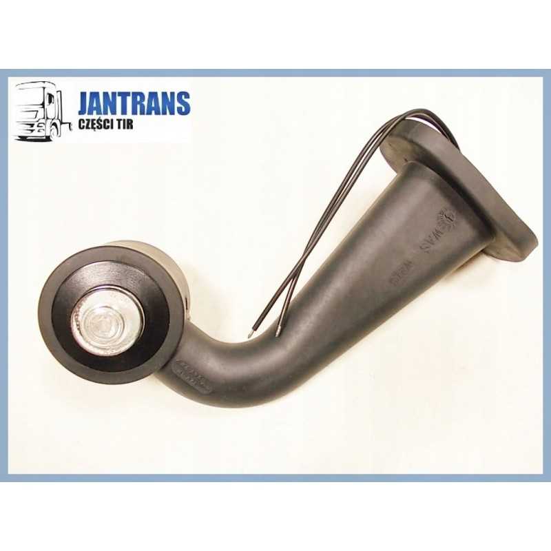 Ilgo kontūro LED lempa, kairėje