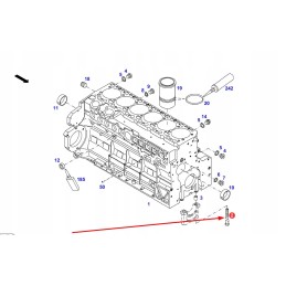 F934201210020 švaistiklio varžtas m18 x 2 5 x 148