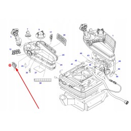 F931970160061 rankinė droselio rankenėlė