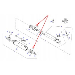 F931870051090 hidraulinių strypų sandarikliai
