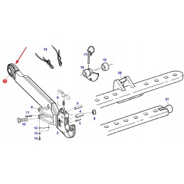 F930870060010 kėlimo svirtis