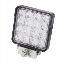 Kvadratinė LED darbo lempa 12v 24v halogeninė 27w led