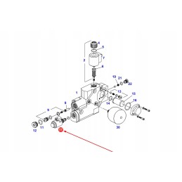 F916961020220 hidraulinis vožtuvas