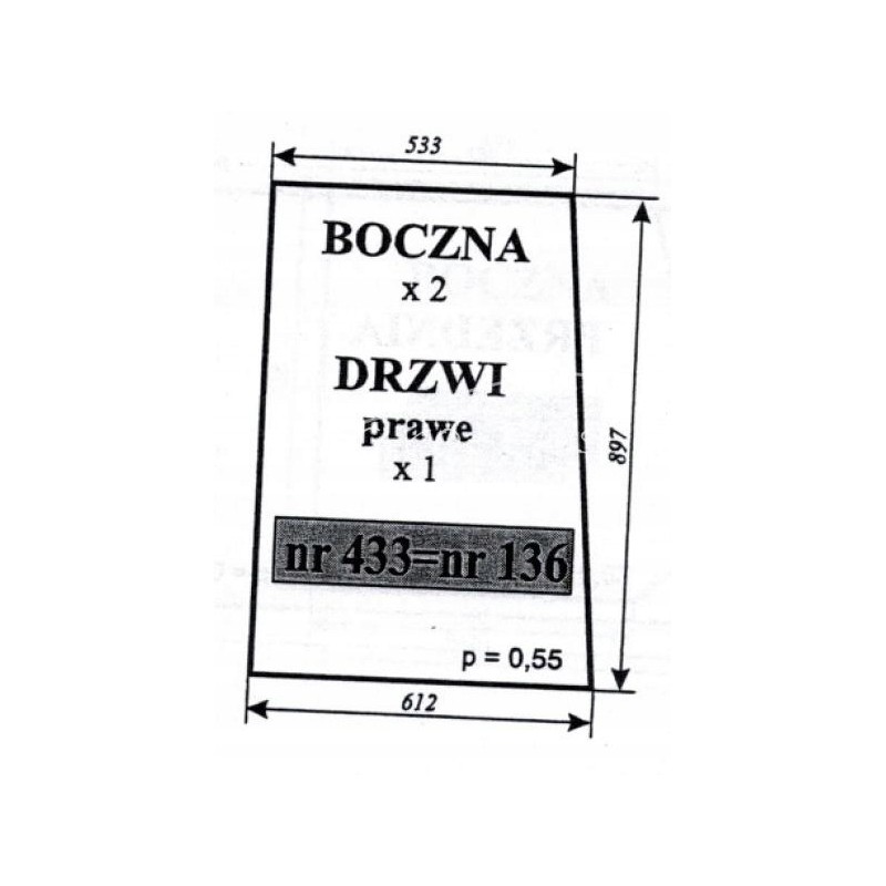 Šoninis langas ir dešinės durys t 25