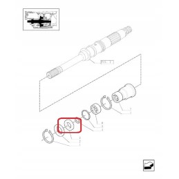 Kardaninio veleno sandariklis naujas olandiškas korpusas 5124606
