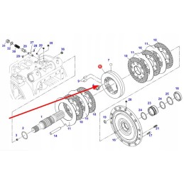 F822100150010 trinties disko slėgis
