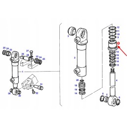 F816301050020 pavaros laikiklio įvorė