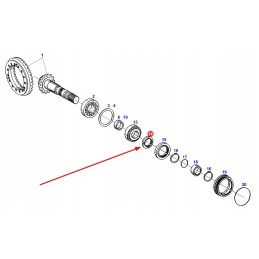 F716300020250 įpjova veržlė