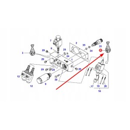 F716100600100 žiedų komplektas solenoidiniam vožtuvui