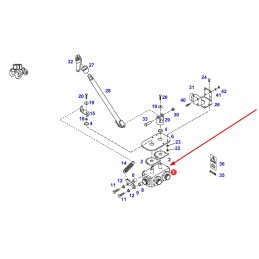 F514950160200 hidraulinis vožtuvas