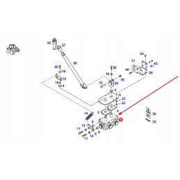 F514950160200 hidraulinis vožtuvas